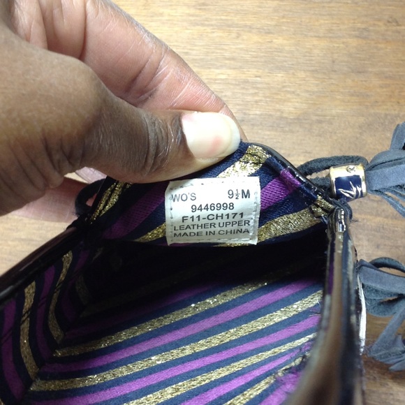 ❌Sperry Topsider Black Patent Leather Boat Shoes - Picture 7 of 7